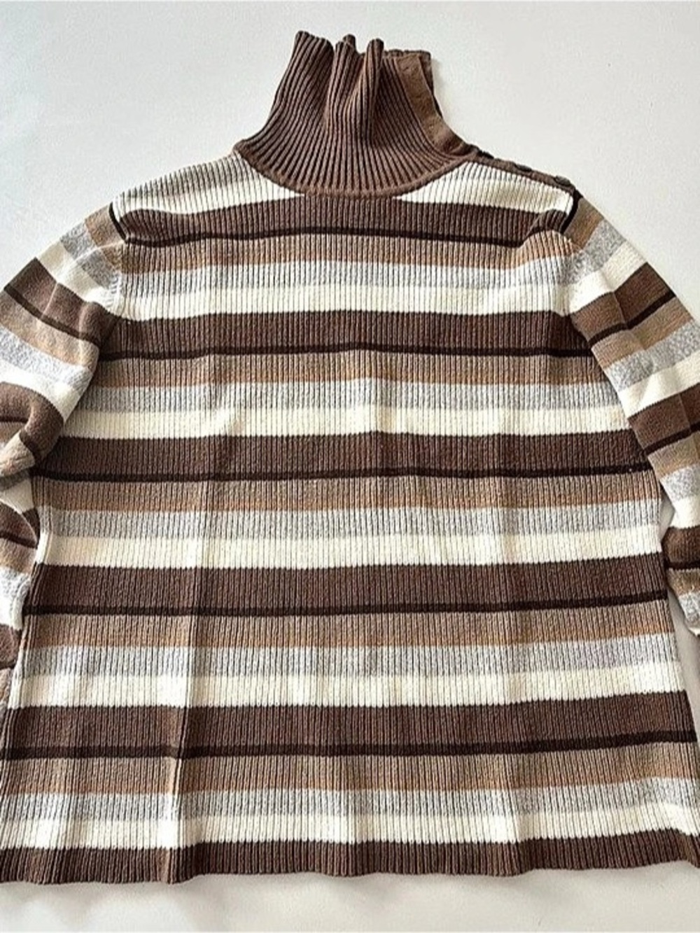 Vintage Liz Claiborne striped knit sweater